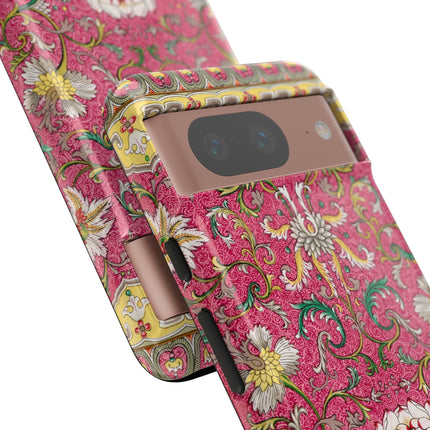 Pink Floral Pattern by Owen Jones Phone Cases