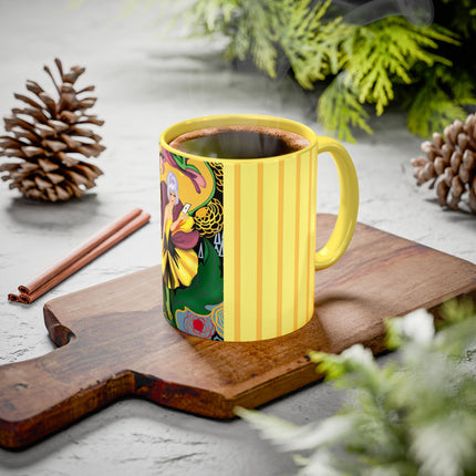 Enchanted Pansy Elegance Colorful Mugs (11oz, 15oz)