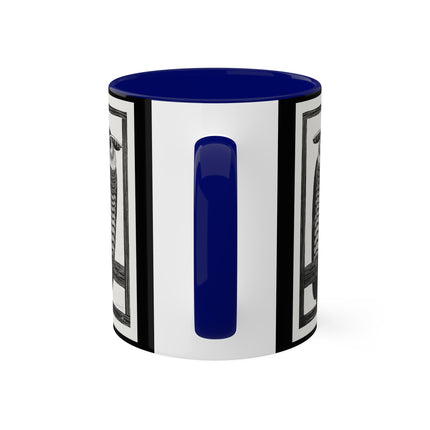 Horned Owl by Samuel Jessurun de Mesquita Colorful Mugs, 11oz