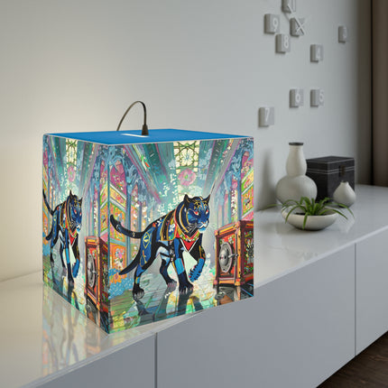 Cyber Panther's Hunt Light Cube Lamp