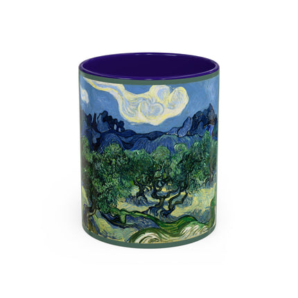 Olive Trees by Vincent Van Gogh Colorful Mugs (11oz, 15oz)