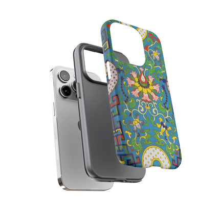 Chinese Floral Illustration by Owen Jones Phone Cases
