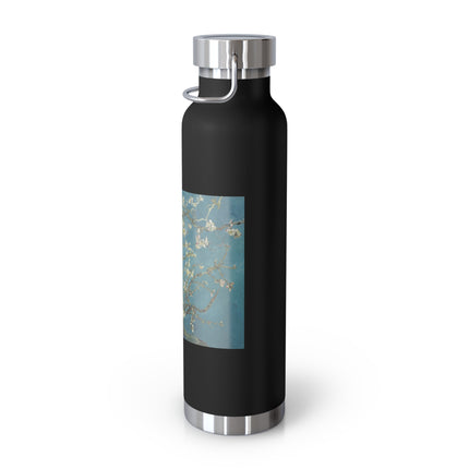 Almond Blossom by Vincent van Gogh Copper Vacuum Insulated Bottle, 22oz