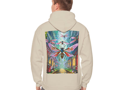 Neon Swarm – Heavy Blend™ Hooded Sweatshirt