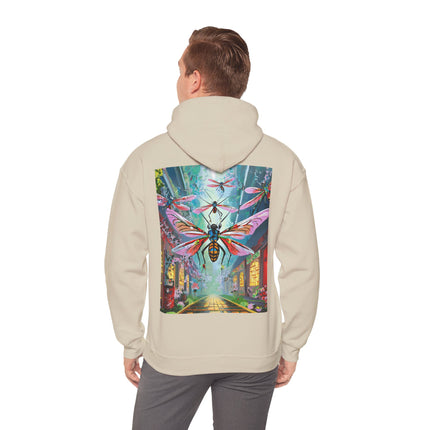 Neon Swarm – Heavy Blend™ Hooded Sweatshirt
