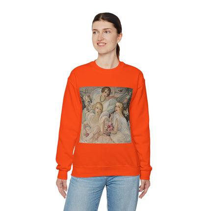 Les Femmes Fatales by Gerda Wegener Heavy Blend™ Crewneck Sweatshirt