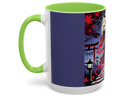 Halloween Sorceress Colorful Mugs (11oz, 15oz)