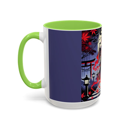 Halloween Sorceress Colorful Mugs (11oz, 15oz)