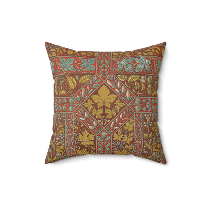 The Plant in Art and Industry Plate 056 Spun Polyester Square Pillow
