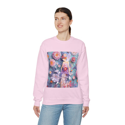 Aster Fairy Unisex Heavy Blend™ Crewneck Sweatshirt