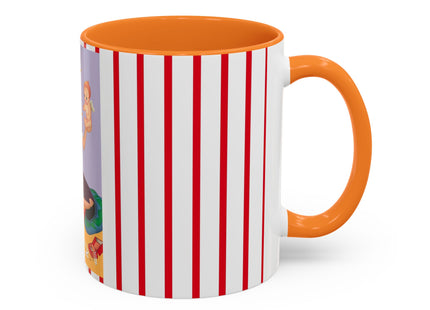 Art Deco Christmas Colorful Mugs (11oz, 15oz)