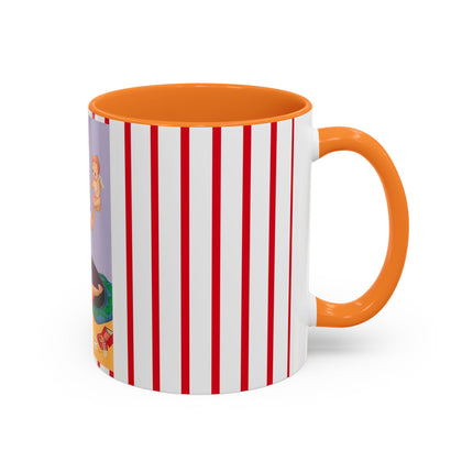 Art Deco Christmas Colorful Mugs (11oz, 15oz)
