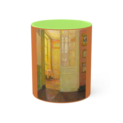 Interior, Window Light by Henri Le Sidaner Colorful Mugs, 11oz
