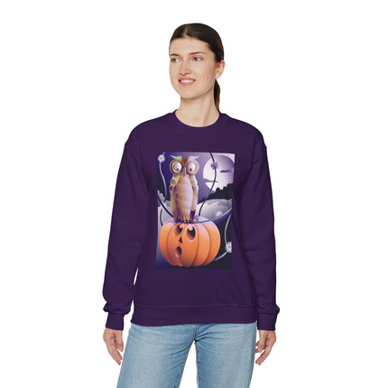 The Startled Pumpkin Unisex Heavy Blend™ Crewneck Sweatshirt