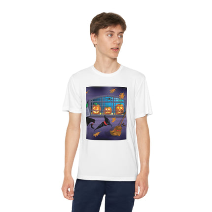 Whimsical Halloween Mischief Youth Competitor Tee