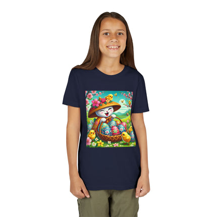 Geisha Kitten’s Easter Delight Youth Short Sleeve Tee