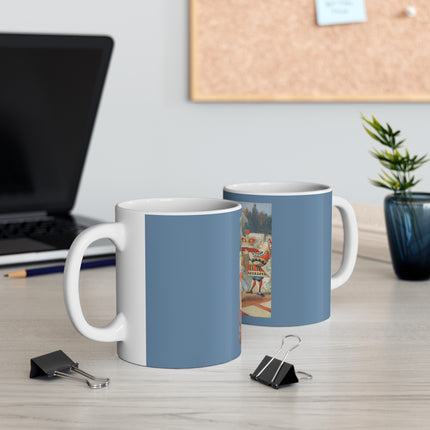 Off with her head! Off with— by Sir John Tenniel Ceramic Mug 11oz