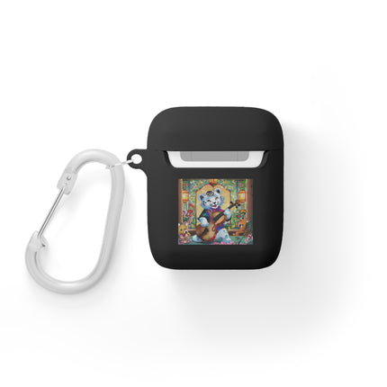 Melodies of the Snow Lion Cub AirPods Case Cover