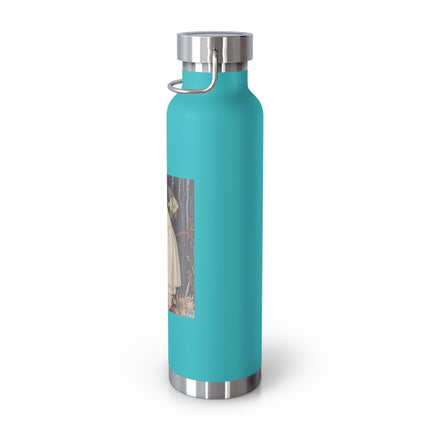 L'Etourdissant Petit Poisson (The Dazzling Little Fish) by George Barbier Copper Vacuum Insulated Bottle, 22oz