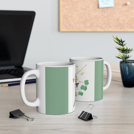 Orange-Headed Ground Thrush by Shaikh Zain al–Din Ceramic Mug 11oz