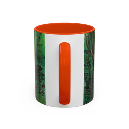 Route en forêt by Raoul Dufy Colorful Mugs (11oz, 15oz)