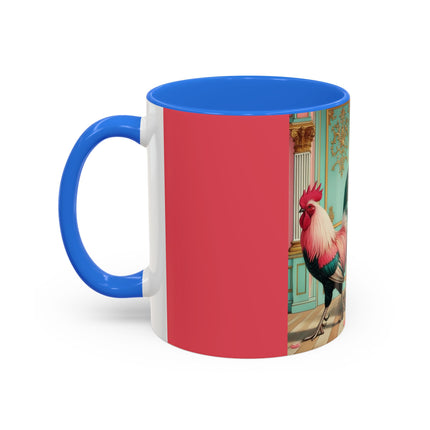 The Salon Rooster Colorful Mugs (11oz, 15oz)