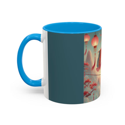 The Lantern Walker Colorful Mugs (11oz, 15oz)
