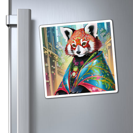 Cybernetic Red Panda Magnet (3 Sizes)