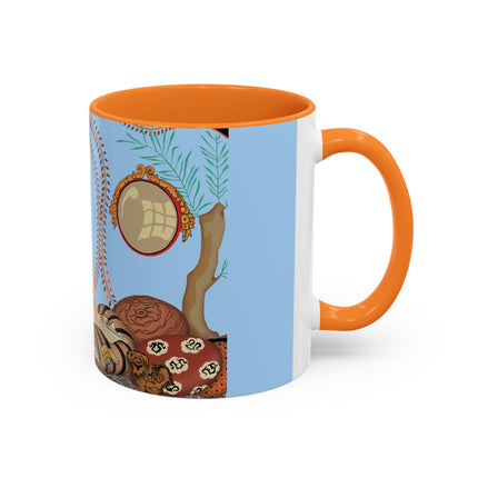 Minuit … ou l’appartement à la mode by George Barbier Colorful Mugs (11oz, 15oz)