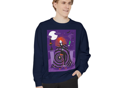 Mystic Elegance Unisex Garment-Dyed Sweatshirt