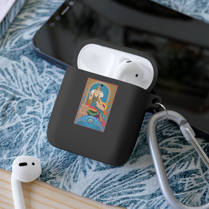 April & Diamond AirPods Case — Gem Series by Sofia Chiostri