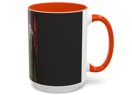 Arnolfini Portrait by Jan Van Eyck Colorful Mugs (11oz, 15oz)