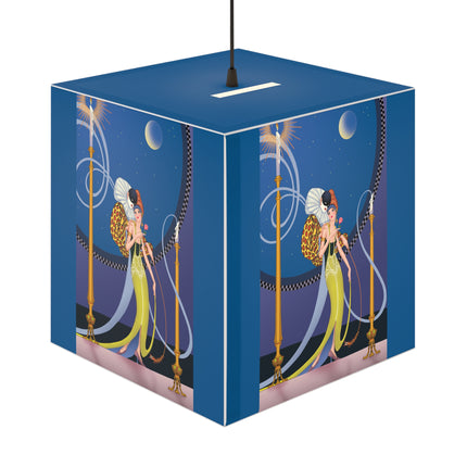 Smoke and Secrets Light Cube Lamp