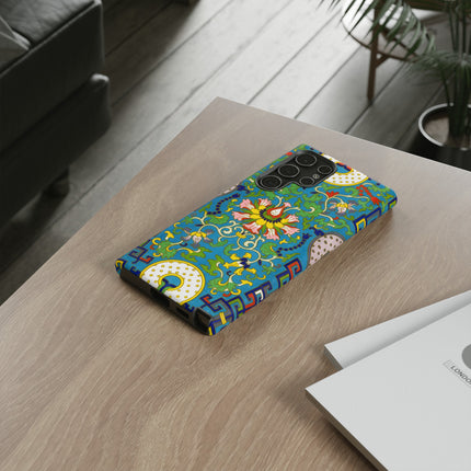 Chinese Floral Illustration by Owen Jones Phone Cases