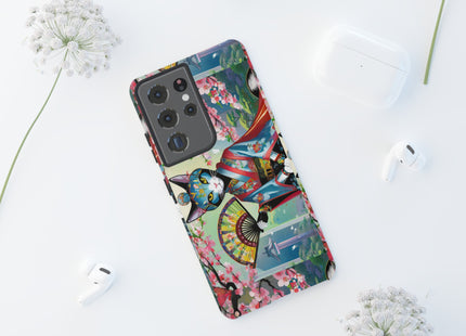 Cyberpunk Geisha Phone Cases