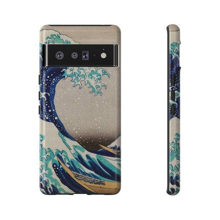 The Great Wave off Kanagawa by Katsushika Hokusai Phone Cases