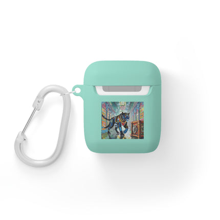 Cyber Panther's Hunt AirPods Case Cover