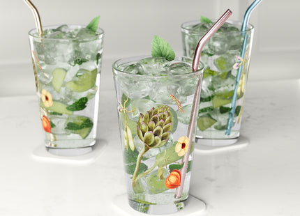 Artichoke, Broad Beans, and Lantern Plant by Anselmus Boëtius de Boodt Glass, 16oz
