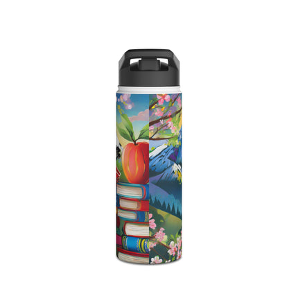 Cute Panda Stainless Steel Water Bottle