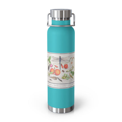 Natural History Ensemble, No. 7 by Anselmus Boëtius de Boodt Copper Vacuum Insulated Bottle, 22oz