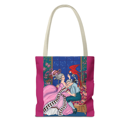 The Jealous Parrot by George Barbier Tote Bag (AOP)