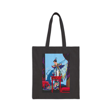 A Visual Journey by Umberto Brunelleschi Cotton Canvas Tote Bag