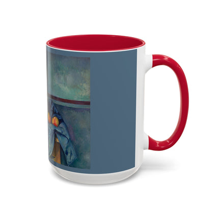 The Peppermint Bottle by Paul Cézanne Colorful Mugs (11oz, 15oz)