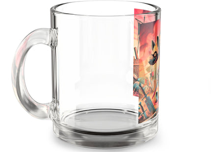 The Cunning Scavenger Glass Mug, 10oz