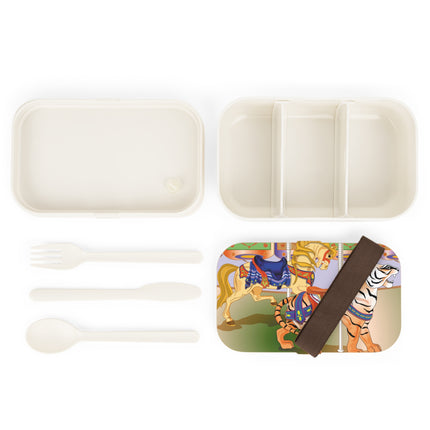 Gilded Carousel: Horse &  Tiger Bento Lunch Box