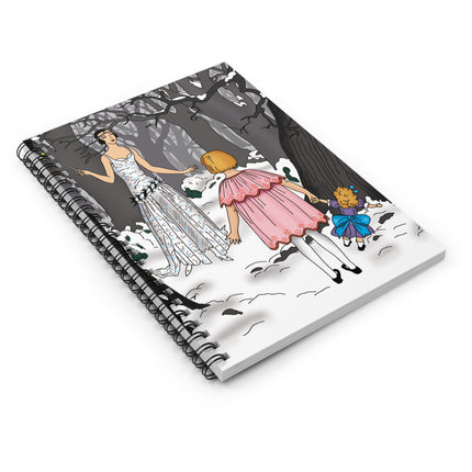 Fairy Tale Elegance Spiral Notebook - Ruled Line