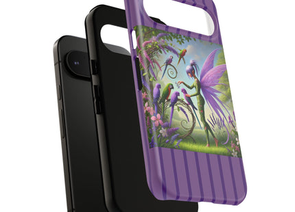 Lavender-Winged Fairy Phone Cases