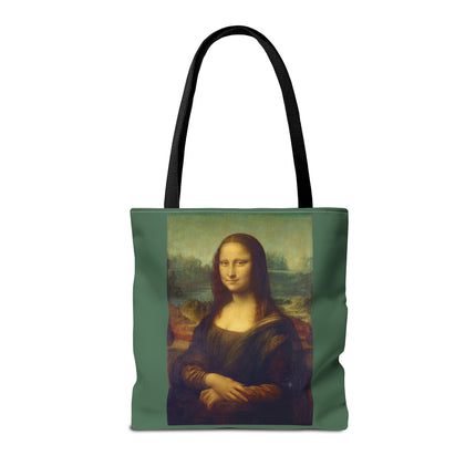Mona Lisa by Leonardo da Vinci Tote Bag (AOP)
