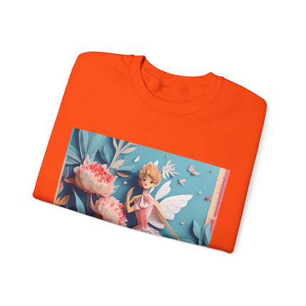 Peony Fairy Unisex Heavy Blend™ Crewneck Sweatshirt