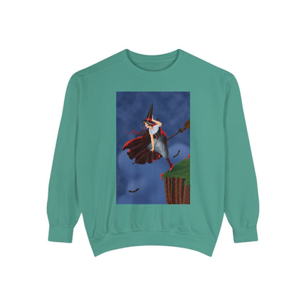 The Enchanted Witch Unisex Garment-Dyed Sweatshirt